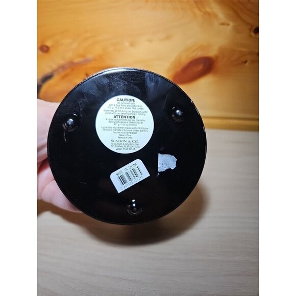 Haunted House 3-Wick Candle Holder Halloween Metal Slatkin/Bath & Body Works - Picture 10 of 13